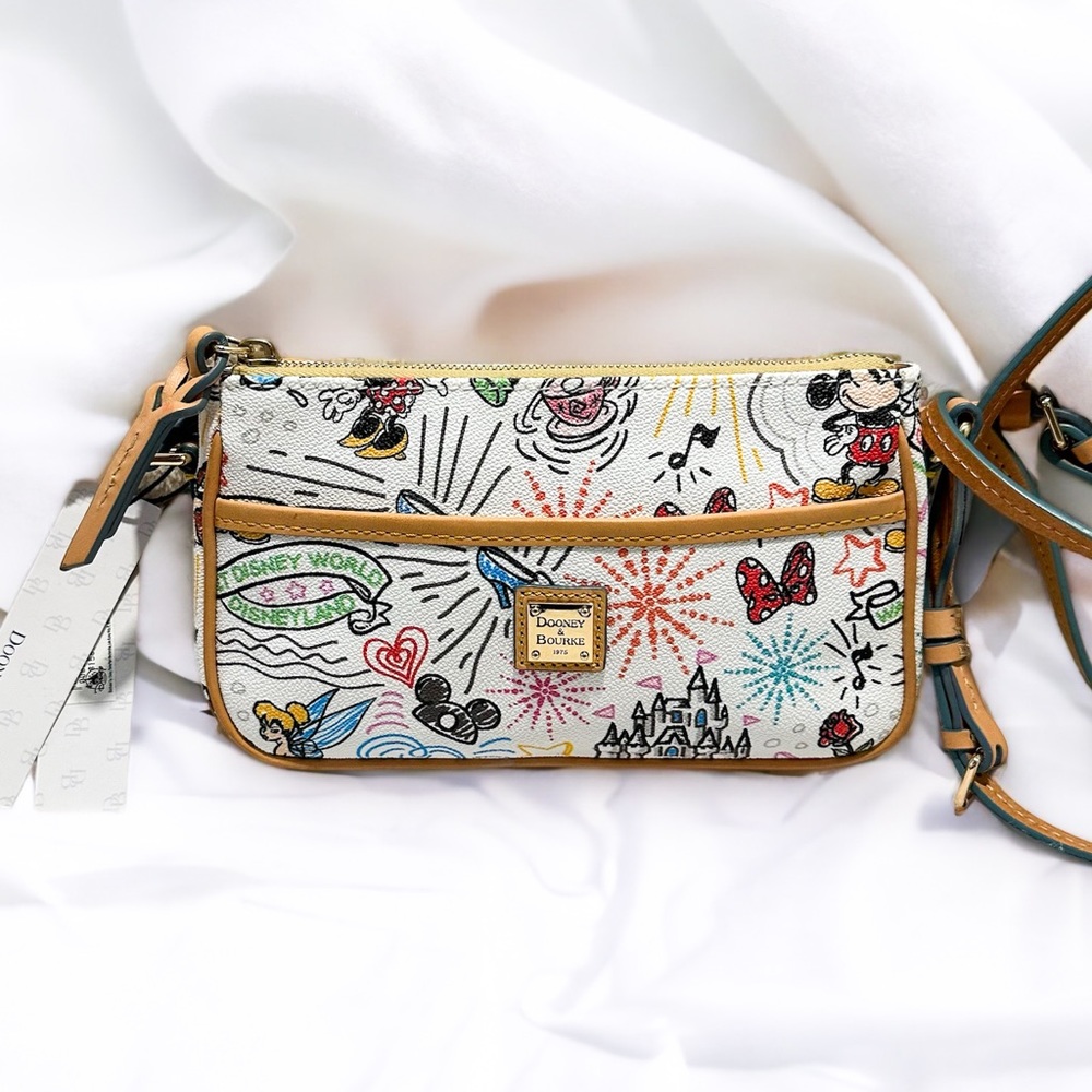 NEW Dooney & Bourke Disney Sketch Crossbody